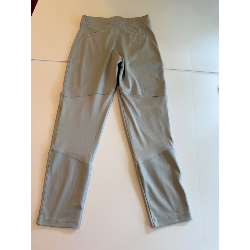 Nike‎ Team Baseball Pants Grey Mens Small Engineered Mesh Trousers - Picture 5 of 5